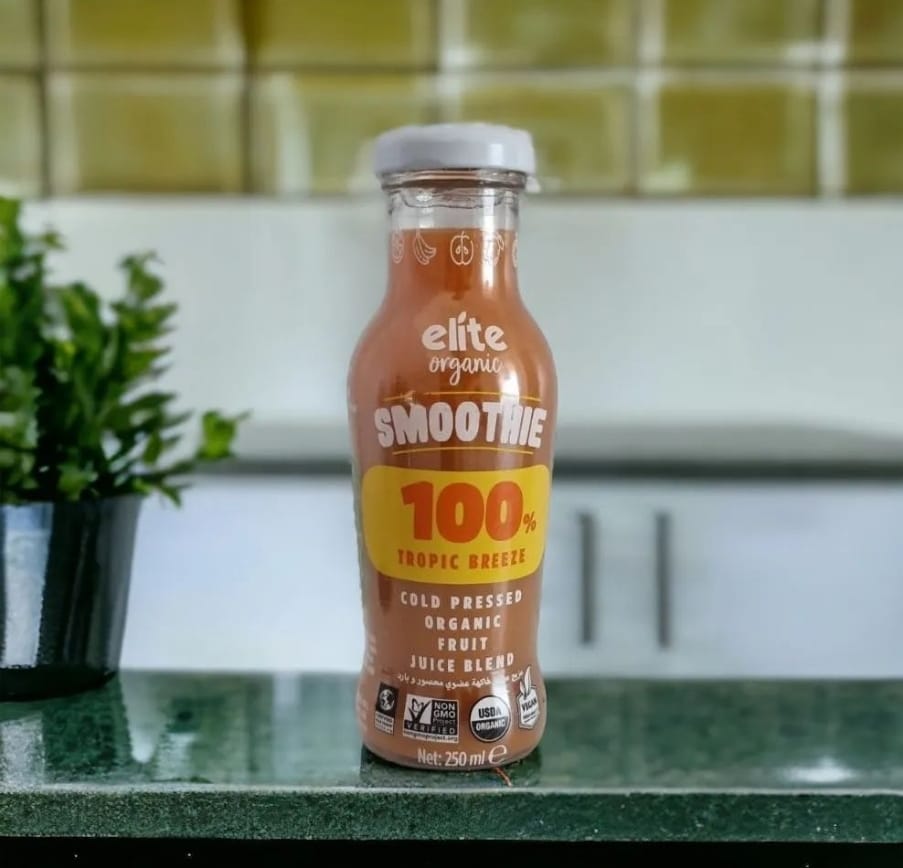 Elite organic cold press smoothie 250ml